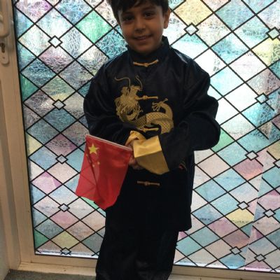 Chinese New Year with Goldfinch