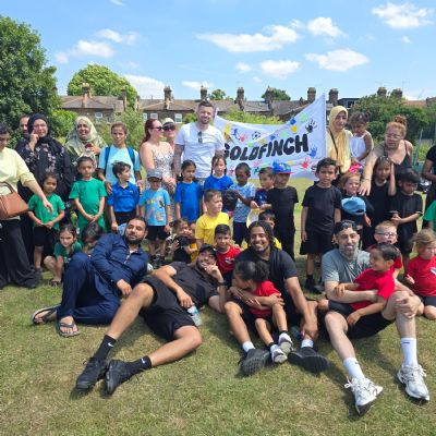 Goldfinch on Sports Day